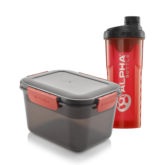 2.3 Set Fresco™ Lunch Box + Alpha Bottle™ 1000