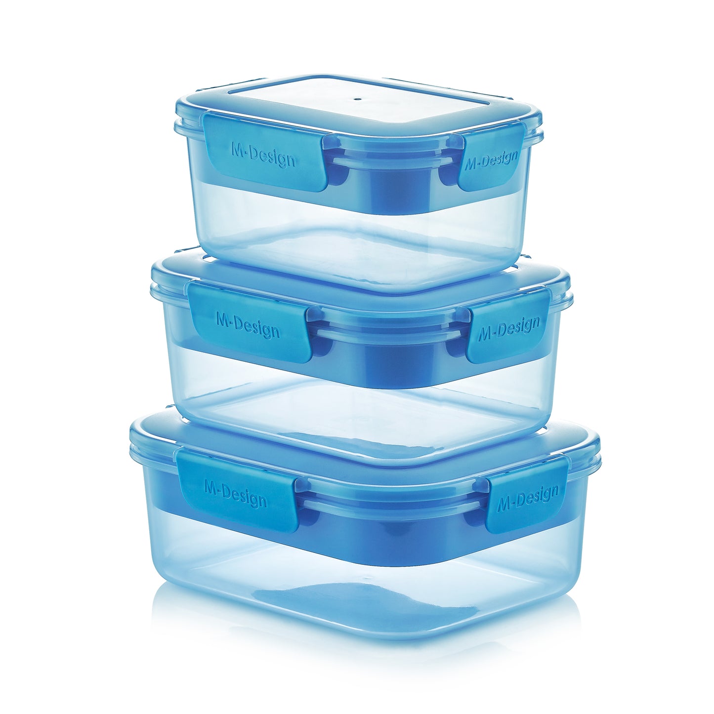 ORIGINAL | VALUE SET Fresco Lunch Box 1.1L, 1.6L & 2.1L